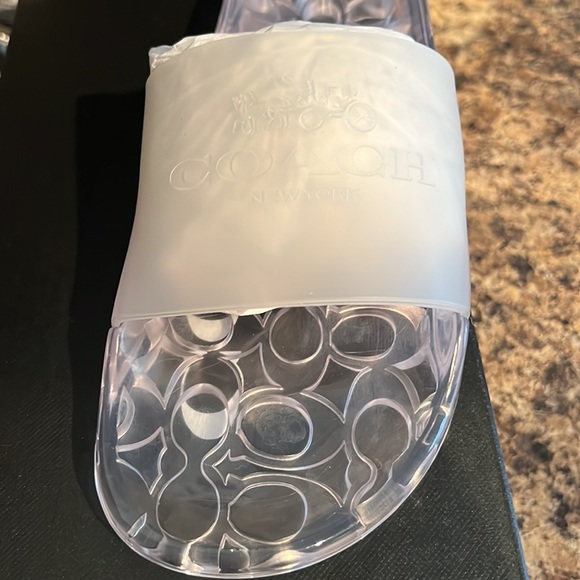 Coach Ulyssa clear sandal/slide - Picture 2 of 6